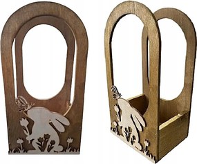 Fa Nyuszi Íj Nád Alap 28CM Húsvét