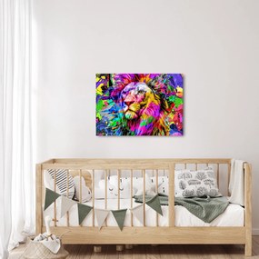 Kép - Oroszlán 3D-s képe (70x50 cm)
