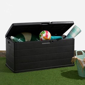 ALPHA tárolódoboz, 340L, 118x59x57cm, antracit I.P.A.E-Progarden