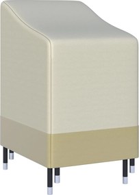 Outsunny F stackolható Szék Lefedő 90x70x115 cm Vízálló Oxford 600D Kerti Bútor Lefedő UV Védelemmel Bézs és Barna | Aosom