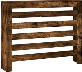 vidaXL füstös tölgy színű szerelt fa radiátorburkolat 104 x 20 x 82 cm