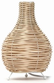 Platinet Asztali lámpa 1xE14/25W/230V rattan PL0417