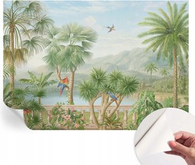 Modern öntapadós fotótapéta falra Egzotikus tájkép 208x146 cm