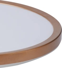 Brilagi - ULTRA SLIM LED fürdőszobai mennyezeti lámpa, 18 W, 230 V, Ø 30 cm, rózsaarany, IP54