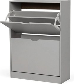 Szürke billenő ajtós cipőtartó 50x82x24 cm Stelo – Bonami Essentials