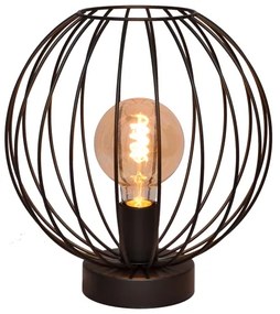 Asztali lámpa MERCURE 1xE27/15W/230V fekete