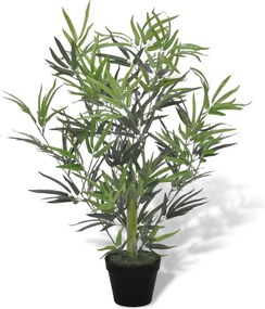 vidaXL Mesterséges Bambuszfa Edény 80 cm