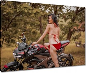 Vászonkép 80x60 Motorkerékpár Motor Sport