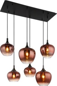 GLOBO 15548-6HG MAXY Többágú Függesztett Lámpa IP20