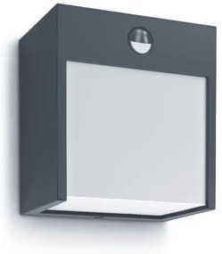 Brilagi-LED kültéri fali lámpa szenzorral TERNI LED/12W/230V antracit IP44