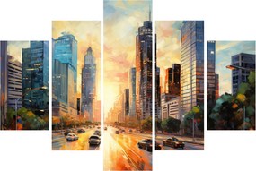 Kép - A város festése (150x105 cm)