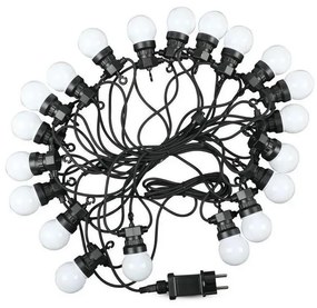 LED Kültéri lánc STRING 10m 20xLED/0,5W/230V IP44 6000K