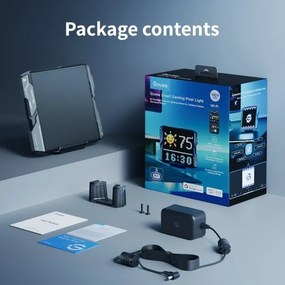 Govee - Pixel Világítás 1024 LED Panel Matter LED/12W/12V Wi-Fi