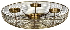 Eglo 422388 - HAGONY gyertyatartó, 45 cm átmérő, arany színű