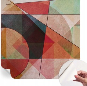 Dekoratív öntapadós fotótapéta Geometrikus absztrakt 250x250 cm