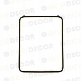 Aca Lighting V30LEDP36BK dekorált Led függeszték