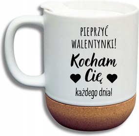 Bögre Fehér Parafa Vicces Ajándék Valentin Nap Dugás Valentin Nap