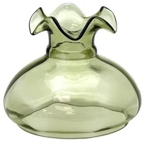 Olajlámpa MONIKA 34 cm erdő zöld csekkek