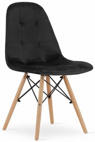 PreHouse DUMO szék - fekete bársony