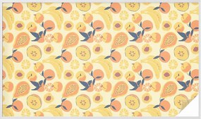 Furnérfólia Adatvédelem Szélvédőkhöz és Ablakokhoz Zamatos gyümölcsök 200x116