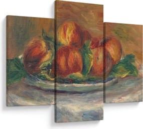 Kép - Auguste Renoir, Peaches on a  Plate, reprodukciók (90x60 cm)