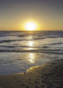 Poszter 50x70cm Csendes naplemente a tengerparton, Assaf Frank