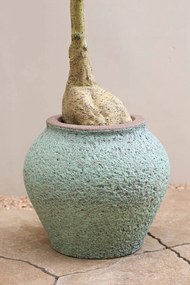 Pottery Pots Zeusz virágcserép, rusztikus zöld színű, több méretben - PotteryPots méret: H - ø 69 cm | m. 58 cm