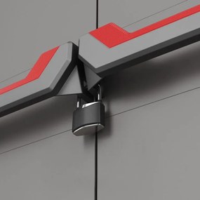 Keter Tároló szekrény STILO LOW 90 x 68 x 39 cm