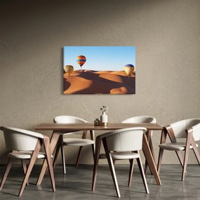 Kép - Repülő léggömbök a pusztában (90x60 cm)