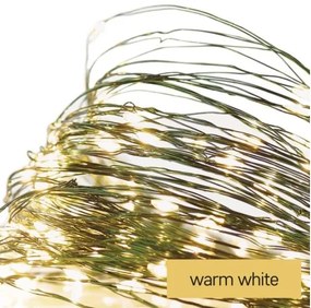 LED Karácsonyi kültéri lánc 150xLED/20m IP44 meleg fehér