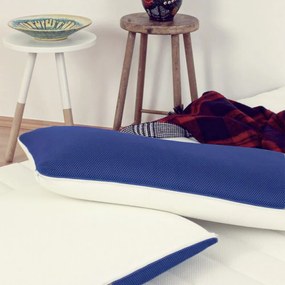 Sleepy 3D Memory párna kék huzattal 40x70 cm