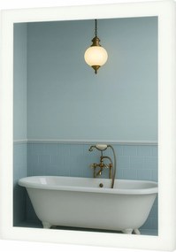 Led Tükör 40x50 cm Led Háttérvilágítás Kapcsoló Nélkül Taurus