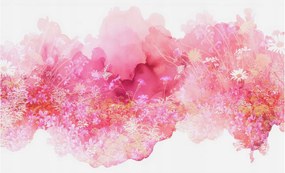 Dekoratív fotótapéta falra Könnyű összeszerelés Virágos minta 416x254 Ragasztó