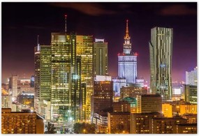 Poszterek 155x105 Város éjszaka