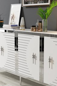 Tuna 180 - White, Silver