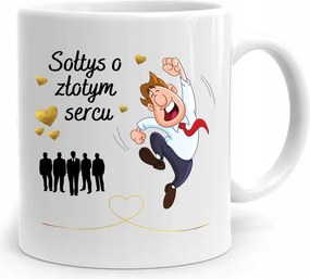 Arany Szívű Bögre Ajándék fényképes nyomattal