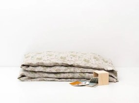 Nature bézs len gyerek ágyneműhuzat, 70 x 100 cm - Linen Tales