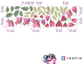 INSPIO Falmatrica - Rózsaszín virágok