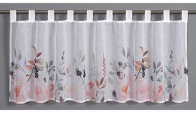Fehér fényáteresztő függöny 135x245 cm Floral – Sehlbach