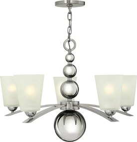 Hinkley Lighting ZELDA HK-ZELDA5-PN Csillár 5x60W/E27
