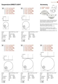Redo 01-1712 - LED Csillár zsinóron ORBIT LED/55W/230V fehér