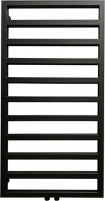 Dekoratív fürdőszobai radiátor Celt 100x53 fekete