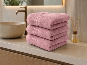 CLASSIC COLOR fürdőlepedő 70 x 140 cm ódon rózsaszín, 100% pamut