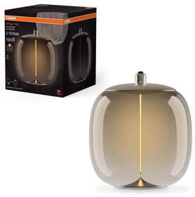 LED Izzó VINTAGE FILAMENT E27/4W/230V 2700K füstszínű - Osram