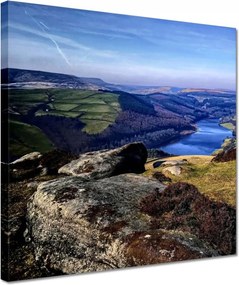 Vászonkép 30x30 Hegyi táj