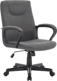 Irodai szék, sötétszürke/fekete, REVIN