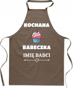 Konyhai kötény Személyre szabott Nagymama napja Kedves Muffin Név Ajándék