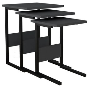 Sali Black kisasztal szett, 3 db
