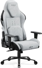 Gamer szék Normal Size, szürke-fekete: Diablo X-One Prime Nightwolf Moon