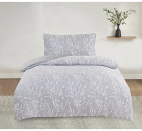 Jacquard ágynemű Alabama szürke , 140 x 200 cm, 70x 90 cm, 70 x 90 cm